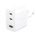 Ładowarka i akumulator PanzerGlass empower Turbo 70W 2 x USB-C + USB-A Silver White
